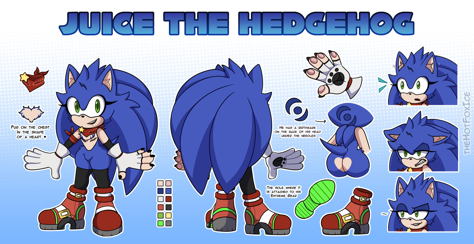 Commission by theHotFoxIce1 @ twitter